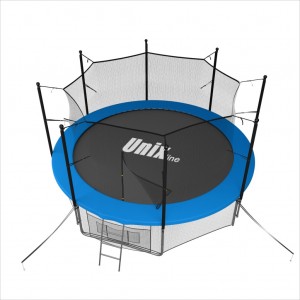 Защитная сетка-ограждение на батут 13 ft (для батута с внутренней сеткой) Защитная сетка-ограждение на батут 13 ft (для батута с внутренней сеткой)